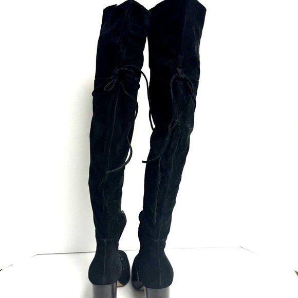 Free People Womens Echo Platform Boot Black Suede EU39 M US9 - Picture 4 of 6